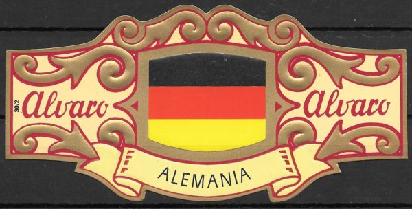 coleccion vitolas bandera de Alemania