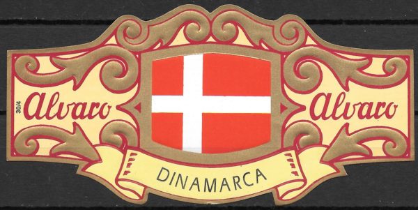 coleccionar vitolas bandera de Dinamarca