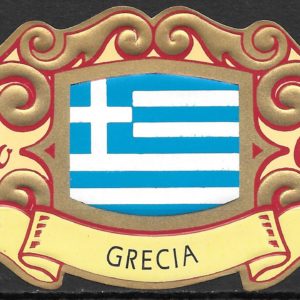 coleccionar vitolas bandera de Grecia