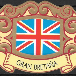 coleccionar vitolas bandera de Gran Bretana