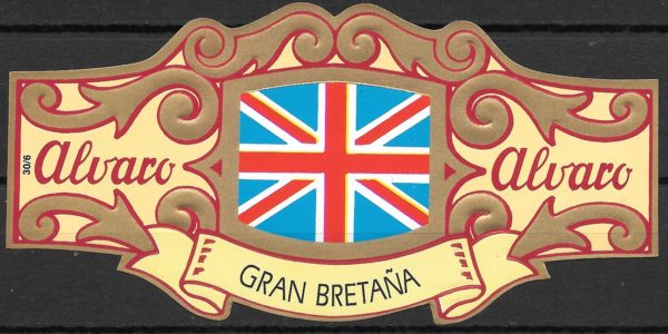 coleccionar vitolas bandera de Gran Bretana