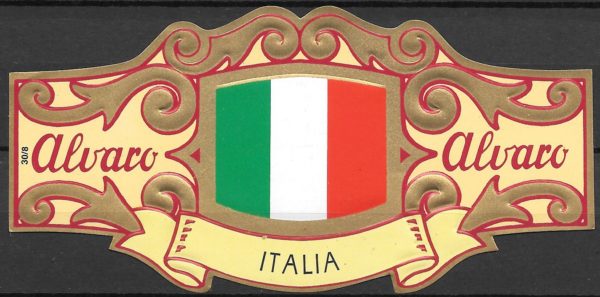 coleccion vitolas bandera Italia