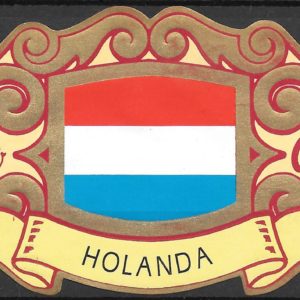 coleccion vitolas bandera Holanda