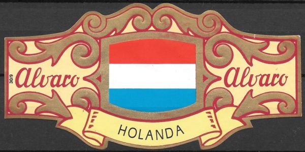 coleccion vitolas bandera Holanda