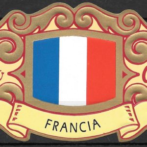 coleccion vitola con bandera de Francia